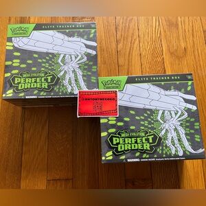 Pokemon TCG: Perfect Order Elite Trainer Box SEALED 1 each